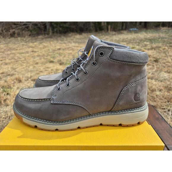 Carhartt Men's Millbrook 5" Soft Toe Moc Toe Wedge Boot Men’s 14 Wide  FM5136-M - Picture 4 of 7